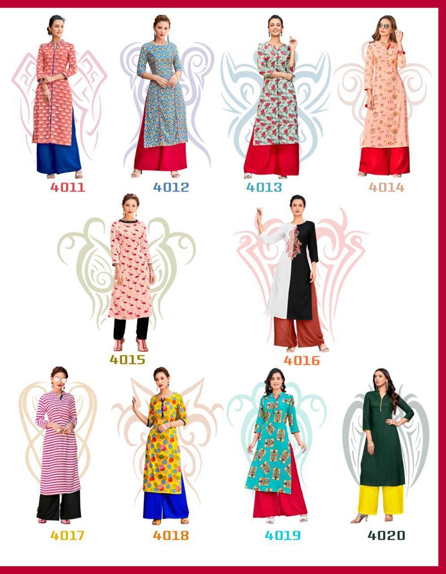 Gardencity Vol-4 Diya Trends Straight Mall Concept Kurti Gardencity Vol-4 Diya Trends Straight Mall Concept Kurti